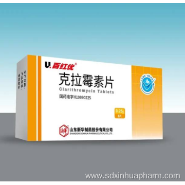 Anti-infective drug Clarithromycin Tablet